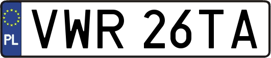 VWR26TA