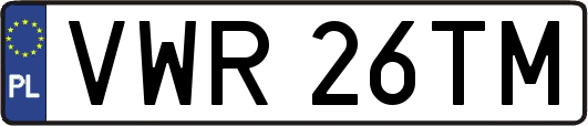 VWR26TM
