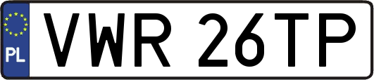 VWR26TP