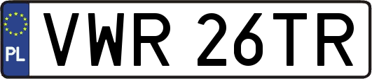 VWR26TR