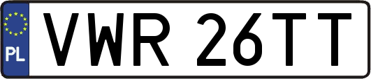 VWR26TT