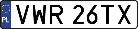 VWR26TX