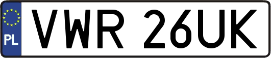 VWR26UK