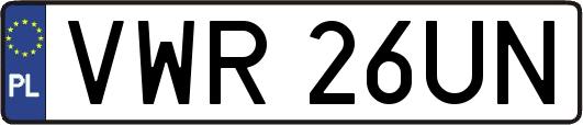 VWR26UN