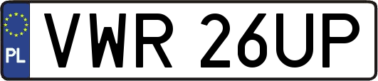 VWR26UP