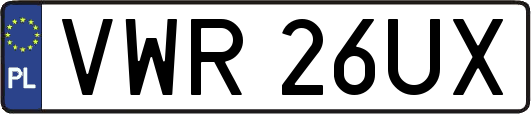 VWR26UX