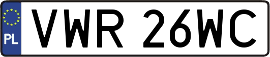 VWR26WC