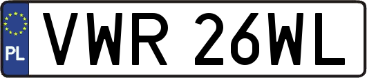 VWR26WL