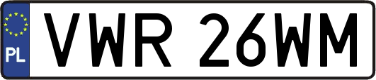 VWR26WM