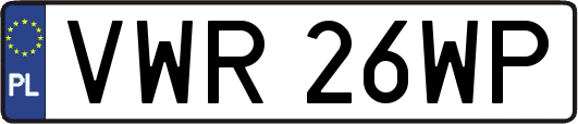 VWR26WP