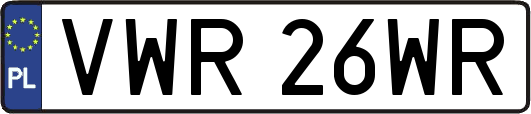 VWR26WR