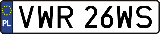 VWR26WS