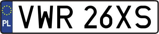 VWR26XS