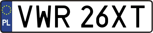 VWR26XT