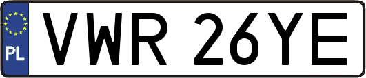 VWR26YE