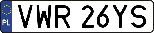 VWR26YS