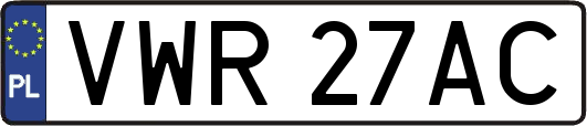 VWR27AC