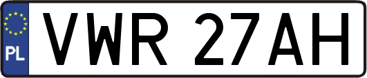 VWR27AH