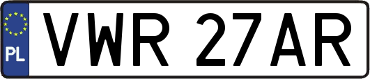 VWR27AR