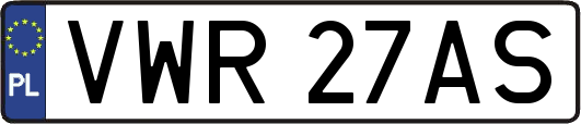 VWR27AS