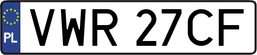 VWR27CF
