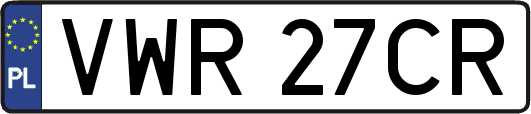 VWR27CR