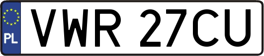 VWR27CU