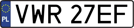 VWR27EF