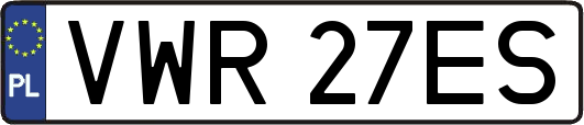 VWR27ES