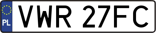 VWR27FC
