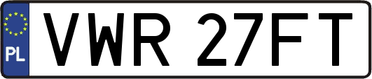 VWR27FT
