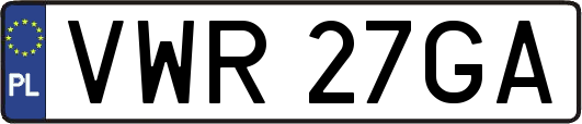 VWR27GA