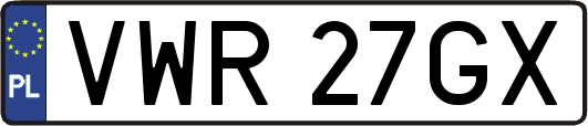 VWR27GX