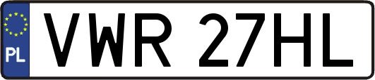 VWR27HL