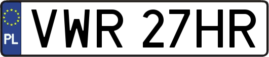 VWR27HR