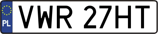 VWR27HT
