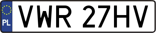 VWR27HV