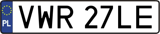 VWR27LE