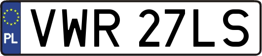 VWR27LS