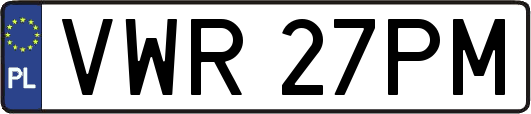 VWR27PM