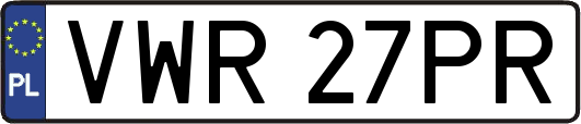 VWR27PR