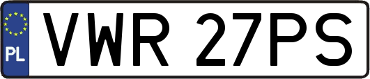 VWR27PS