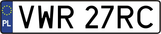 VWR27RC