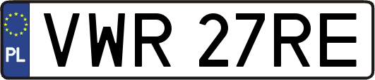 VWR27RE