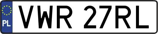 VWR27RL