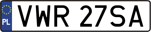 VWR27SA