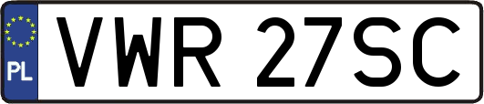 VWR27SC