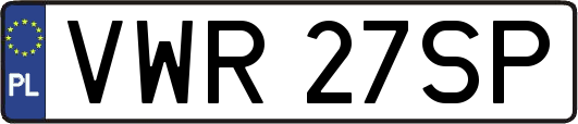 VWR27SP