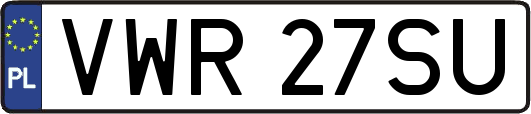 VWR27SU