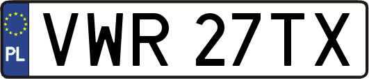VWR27TX